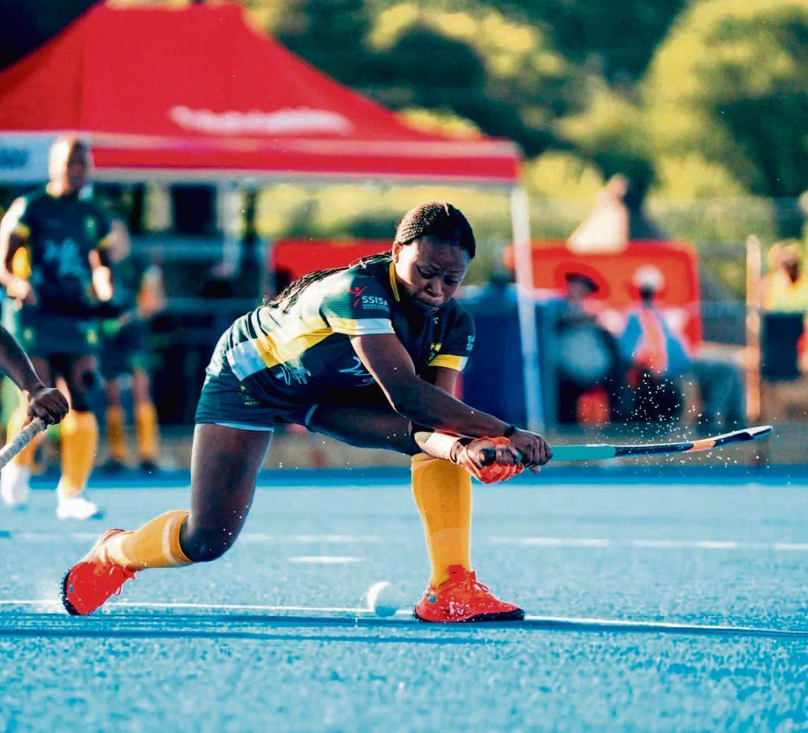 Ntsopa Mokoena of the SA National Hockey Team